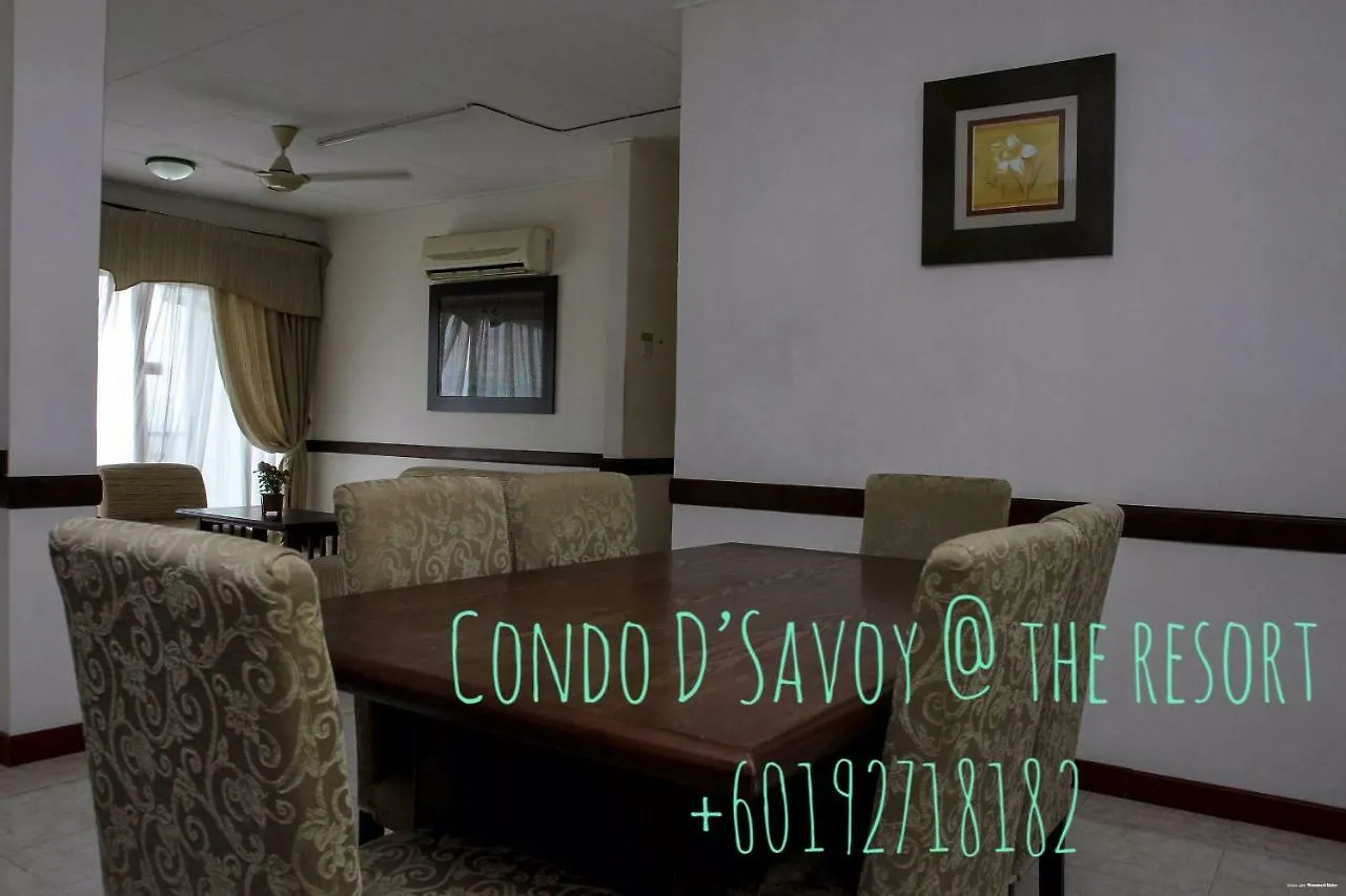 Apartment Condo D'Savoy @The Resort, Alor Gajah Malacca