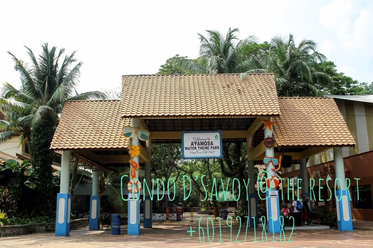 Apartment Condo D'Savoy @The Resort, Alor Gajah Malacca